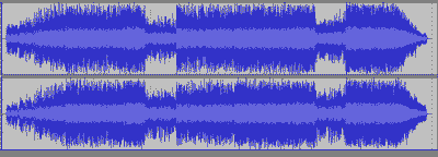 audacity, software per l'audio editing, waveform